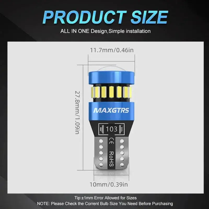Ultra Bright LED Car Interior Side Light With Canbus Design