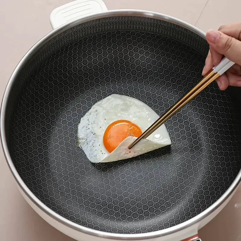 4.5L Electric Wok Multi Function Pot 220V Large Capacity - OurLum.com