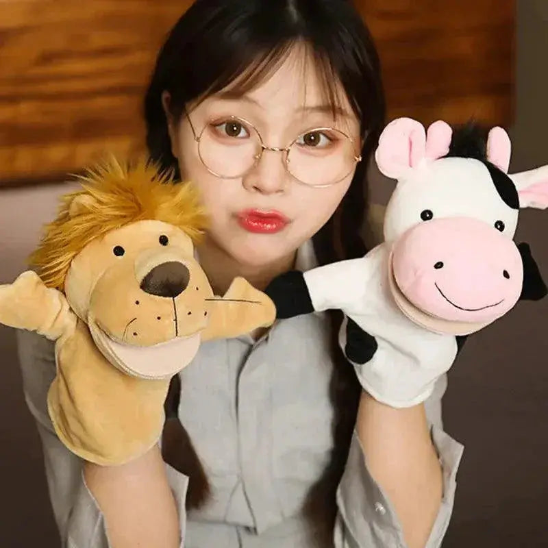 Stuffed Animal Hand Puppets for Interactive Storytelling