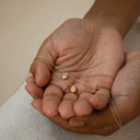 eManco Stainless Steel Gold-Plated Water Drop Pendant Necklace