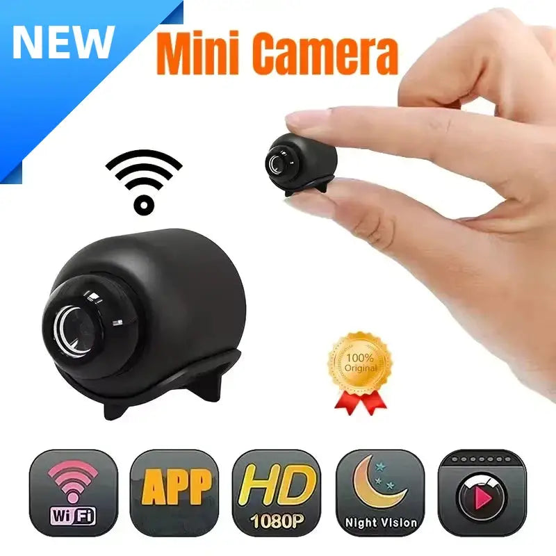 X5 1080P Mini Night Vision Wireless Surveillance Camera Lightweight Clear Portable Motion Detection Premium Quality NEW 2026