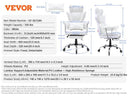 VEVOR Heavy Duty Executive Office Chair with Adjustable Support