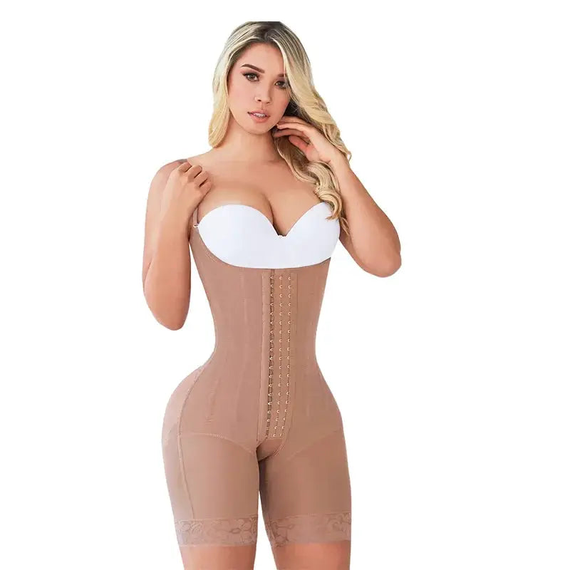 High Compression Body Shaper With Tummy Control Comfort - OurLum.com