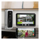 Tuya Wireless 2MP Video Doorbell With 5 Inch Indoor Monitor Never Miss A Visitor