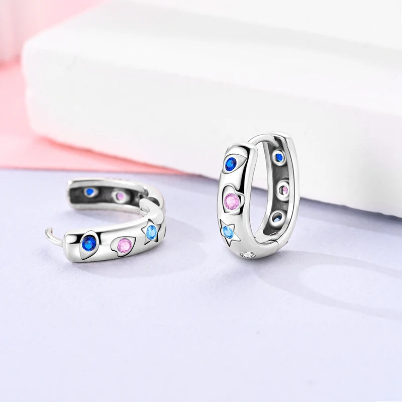Sterling Silver Hope Rainbow Flower