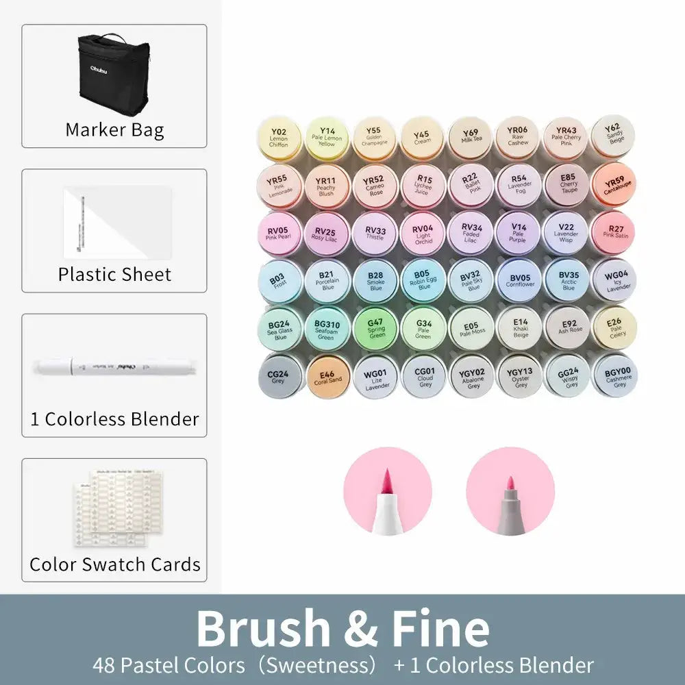 Ohuhu Honolulu Sketching Markers — product view 18