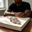Iced Out Skull Pendant K