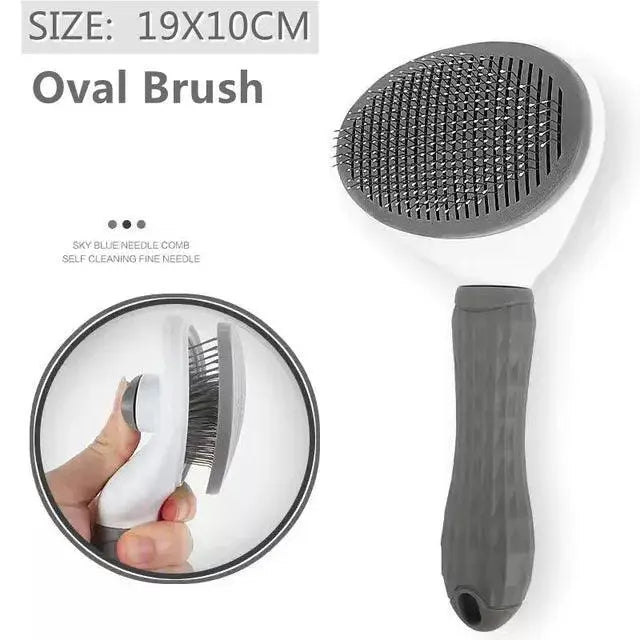 Pet Grooming Kit Stainless Steel Comb For Long Hair Pets