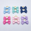 Ribbon Pet Hair Accessories: Cute Dog Hair Bows Bands
