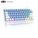 Mini Gaming Keyboard - Rgb Backlit Space Saver