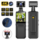 Ultra HD 4K Mini Camera WiFi Portable Small Digital Video Recorder Police BodyCam Infrared Night Vision Miniature Camcorder L10