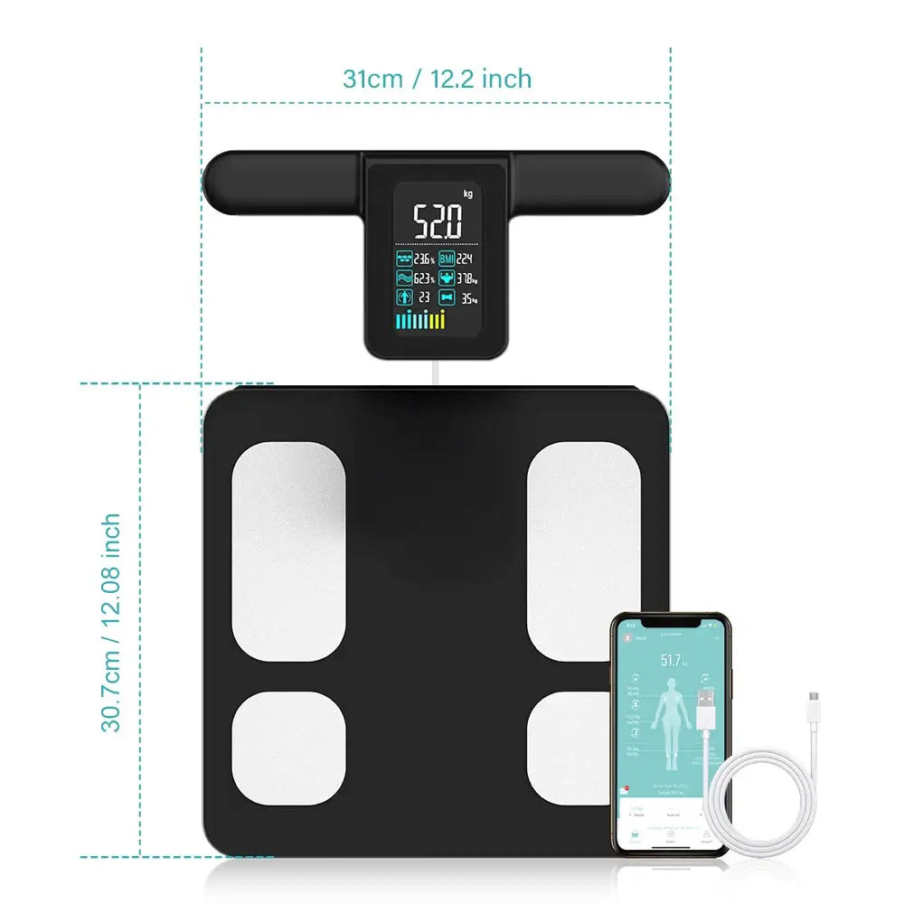 Digital Smart Scale for Body Weight with BMI — product view 2