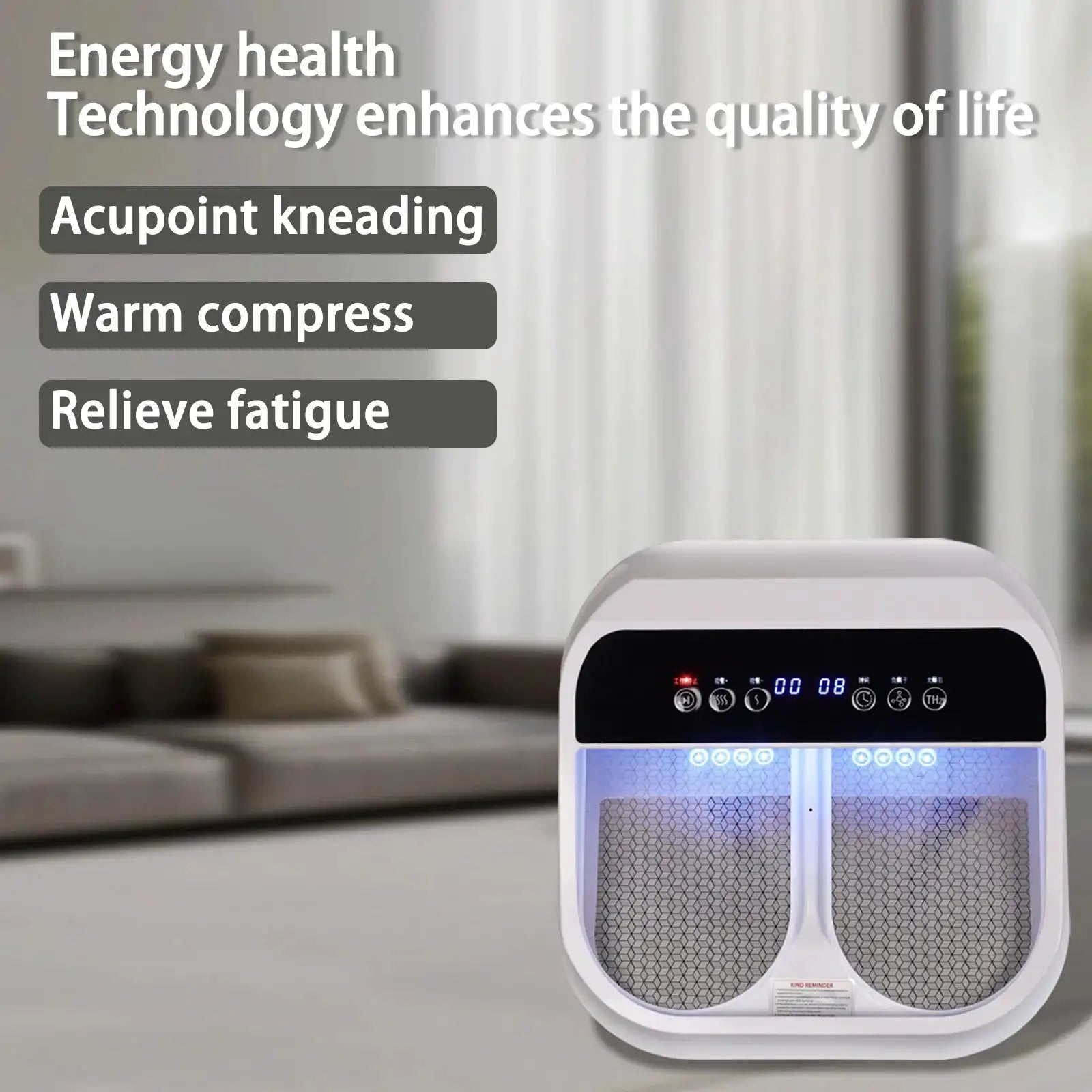 Bio Tera P98 Terahertz Bioresonator Machine - Wellness Foot Massage Device Itera pro Megabras Telurometer Health And Relaxation