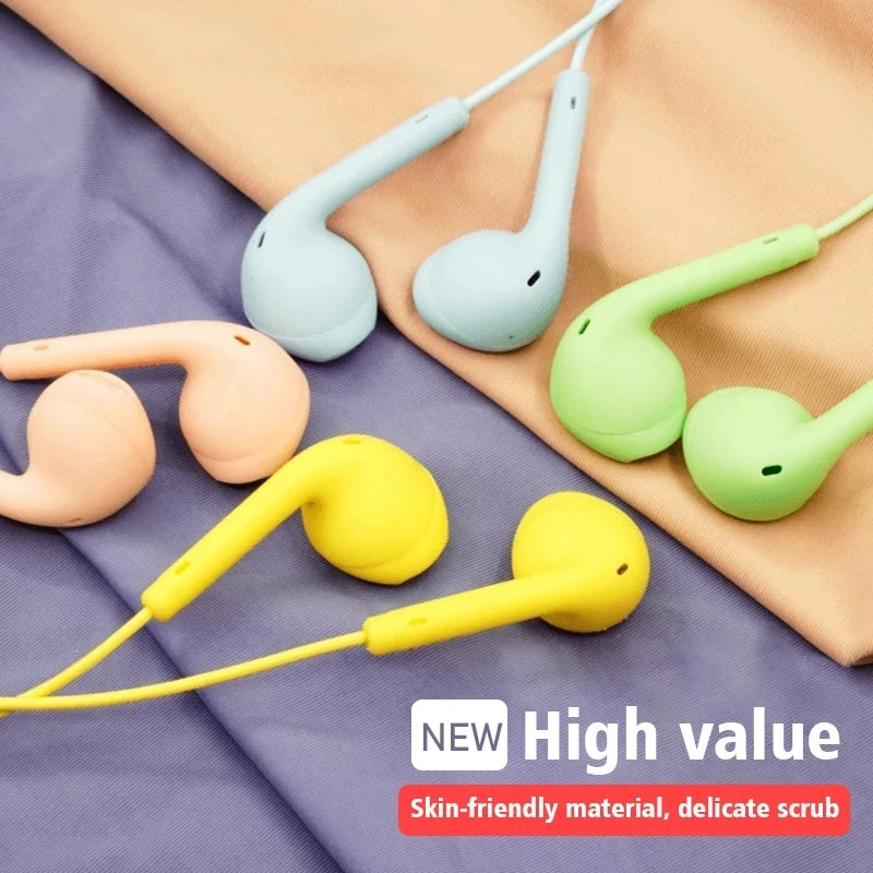 Pastel Wired Earbud Set
