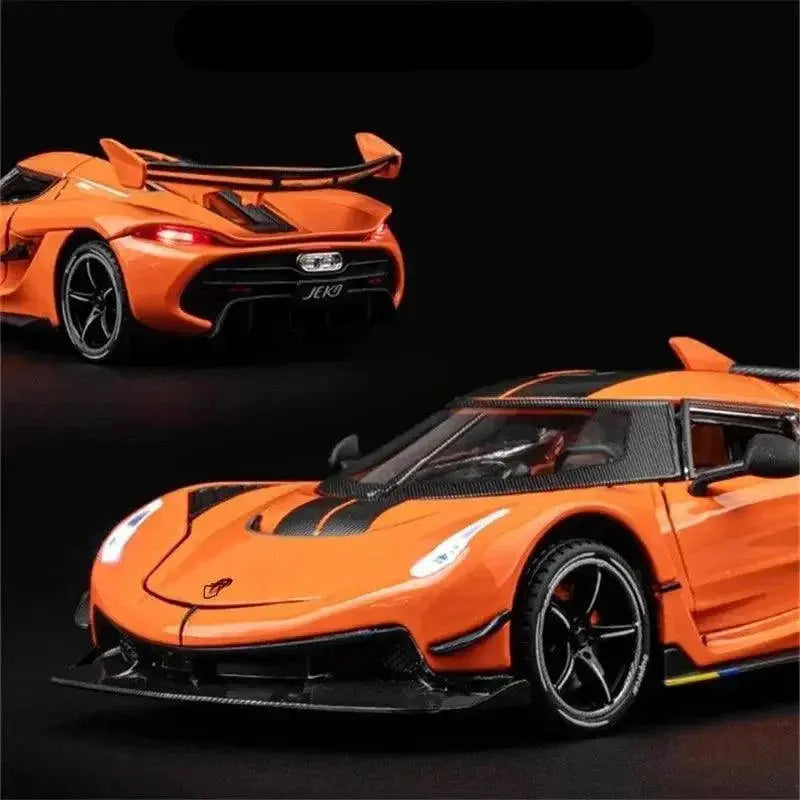 Attack Alloy Diecast Metal Koenigsegg Jesko Model Racing Car