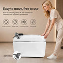 Beauty Salon Spa Foot Basin with Constant Temperature Heating Surging Massage Pump And 7 Colors Lights & Foot Pad