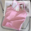 Nude Yoga Sports Bra Women - Breathable Back Design
