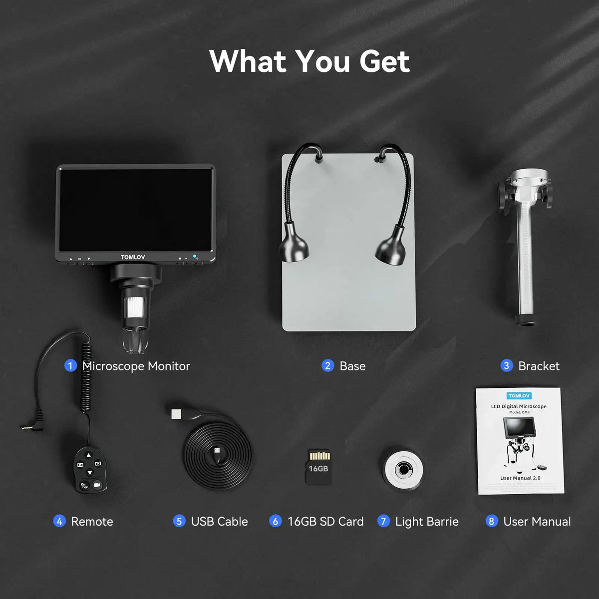 Tomlov Digital Microscope — product view 8