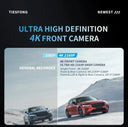 Smart Dash Cam for Drivers with GPS and WiFi 4K HD