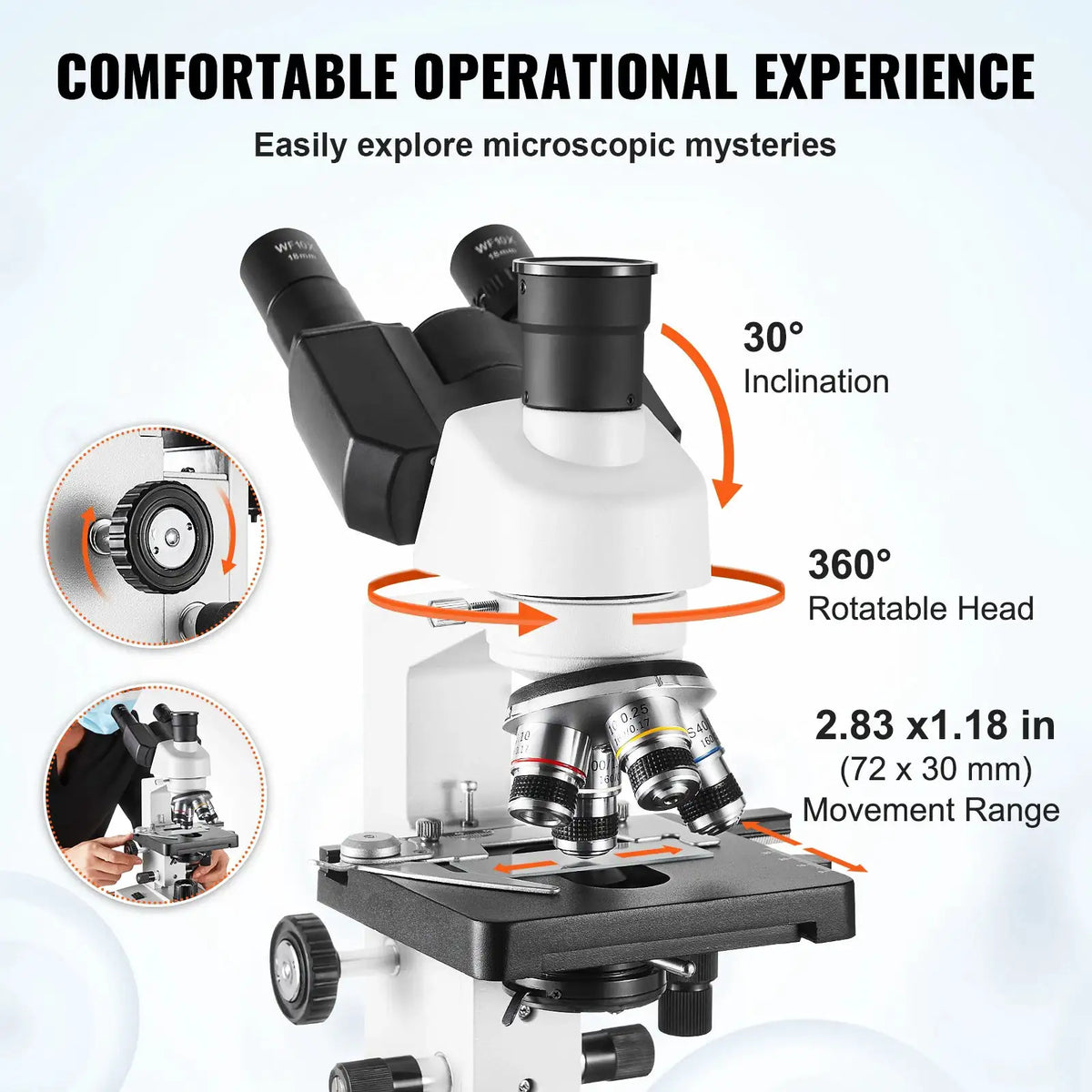 LED Illuminated Compound Microscope — product image 4