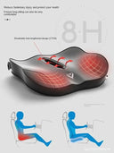 Memory Foam Orthopedic Seat Cushion for Pain Relief Comfort