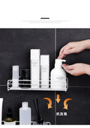 1PCS Non Perforated Bathroom Triangle Shelf Wall Mounted Storage