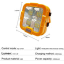 Solar Flood Light Rechargeable LED Reflector For Outdoor Use