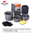 Ultralight  Camping Cooking Set for 2-3 People