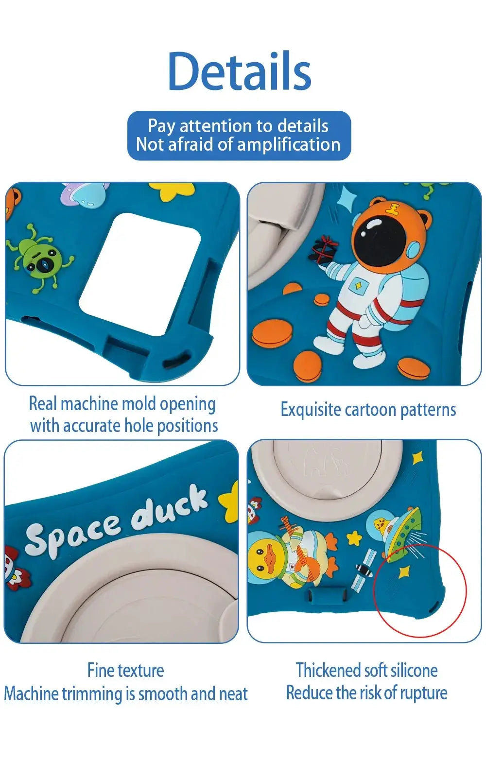 Rugged Kids Tablet Case with Stand — product view 18