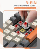 Dual-Mode Wireless Keyboard for Gamers