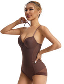 Sculpting Women's Bodysuit Shapewear with Built-in Bra & Tummy Control