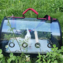 FeatherTrail Parrot Travel Carrier With Perch Backpack