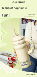 Strawberry Life 1300ml Giant Insulated Thermos Cup