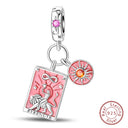 Charm Sterling Silver Tarot Card