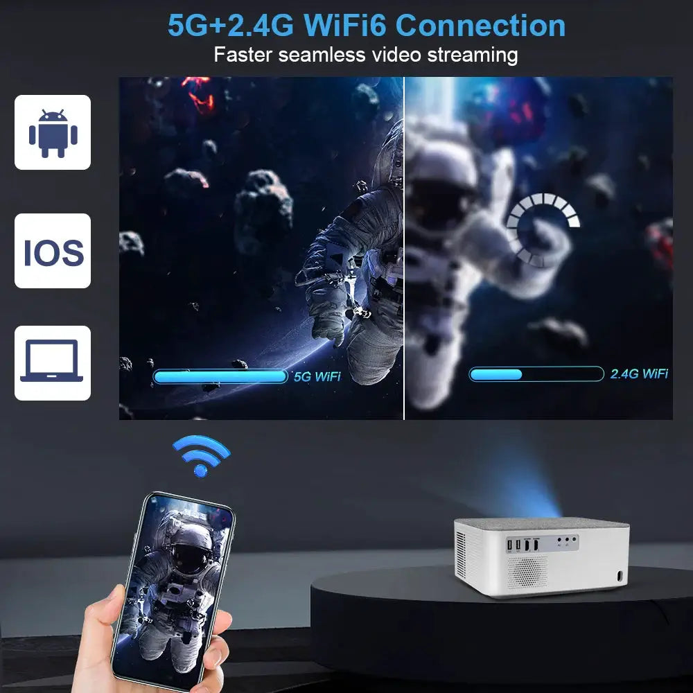ThundeaL Pro Mini FHD Portable Projector — product view 11