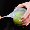Reusable Silicone Stretch Lids for Airtight Food Storage