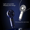 2024 New Arrival Mini USB Fan Portable 5 Speed Cooling