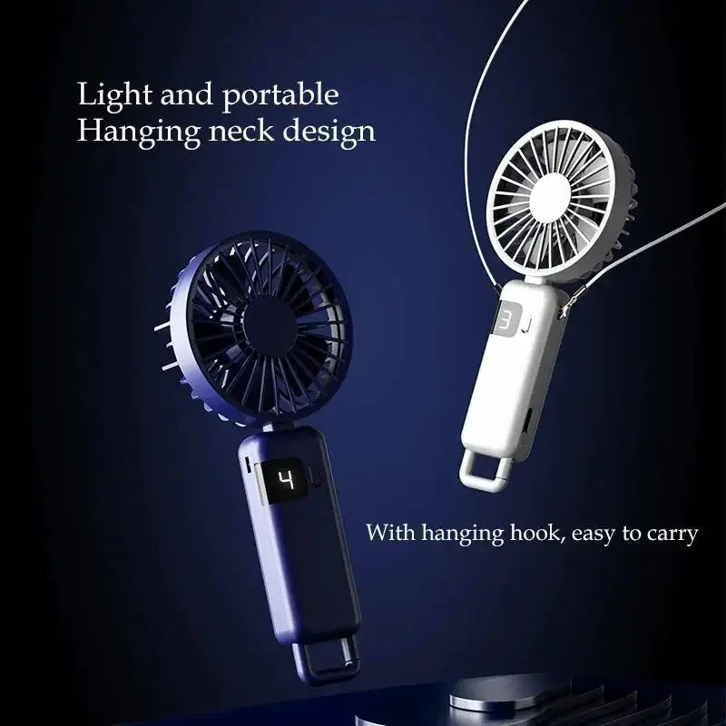 Portable Mini USB Fan 5 Speed Handheld Cooling Breeze - OurLum.com