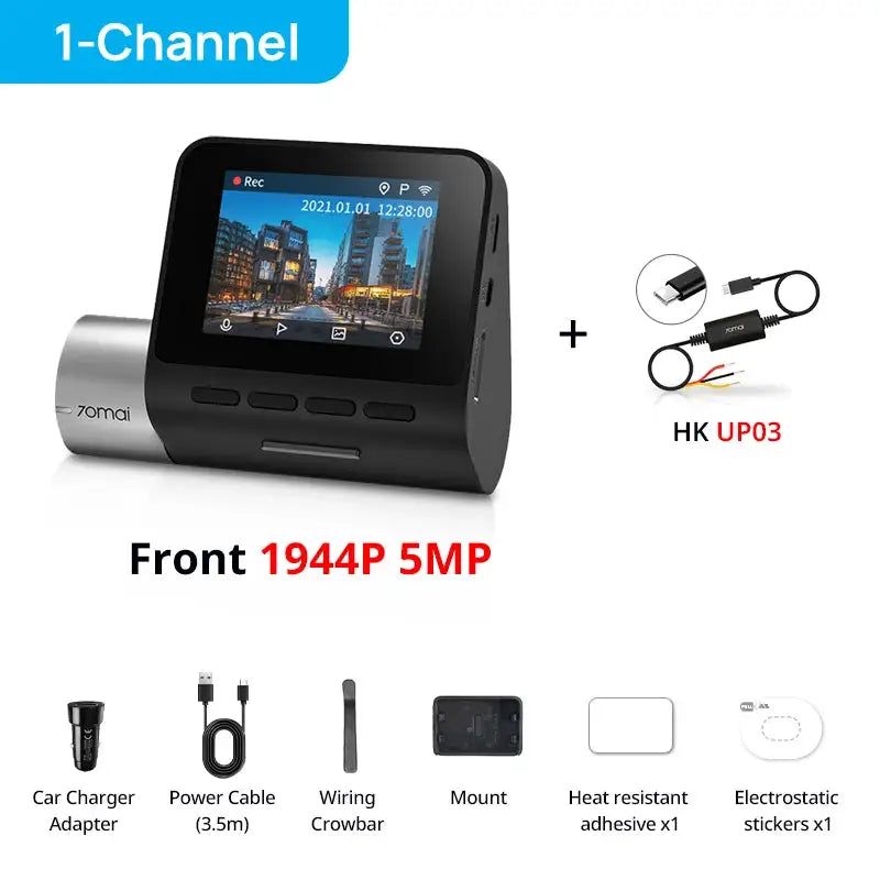 Dash Cam - ADAS GPS DVR - 2-Channel n UP03 United States No TF Card - Variant 2 product image