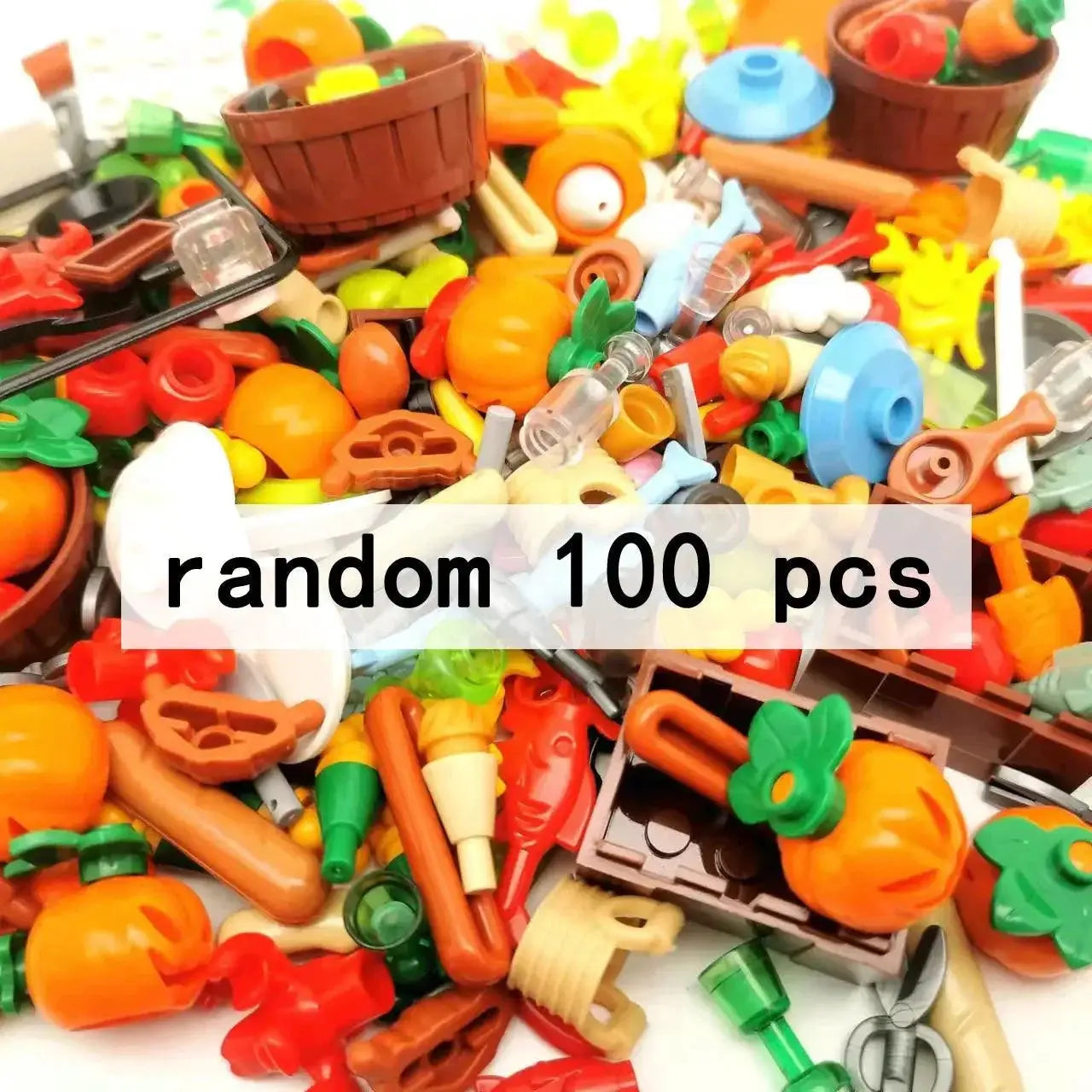 Food City Friend Building Blocks Set Culinary Creativity Fun