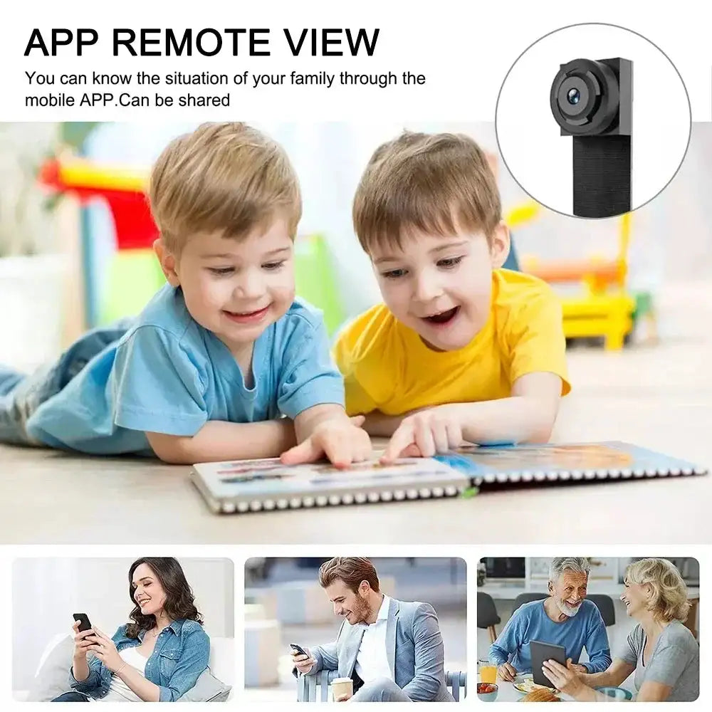 HD 1080P WiFi Camera DIY Portable Mini Camera Infrared Night Vision Motion Detection Support Remote View P2P Micro Webcam