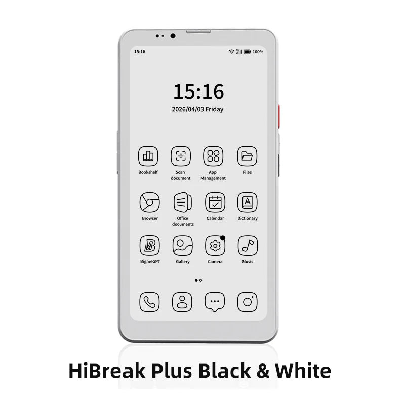 Bigme Ebook Reader Hibreak Plus