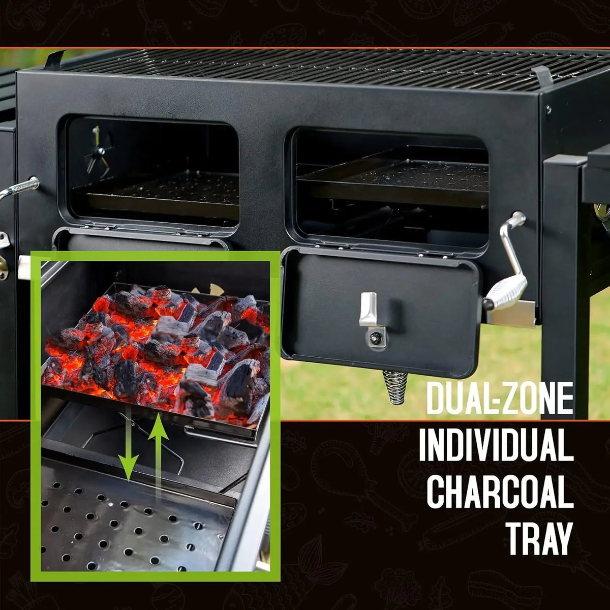 Outdoor Extra Charcoal Bbq