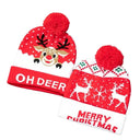 Cozy Christmas Snowman Knit Hat