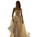 Versatile Beach Bride Dress With Cloak