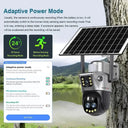 Smart Solar Outdoor Security Camera