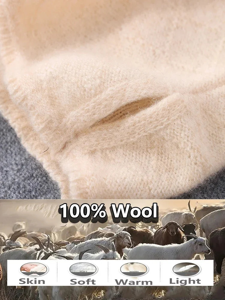 Cashmere Soft Knit Winter Scarf