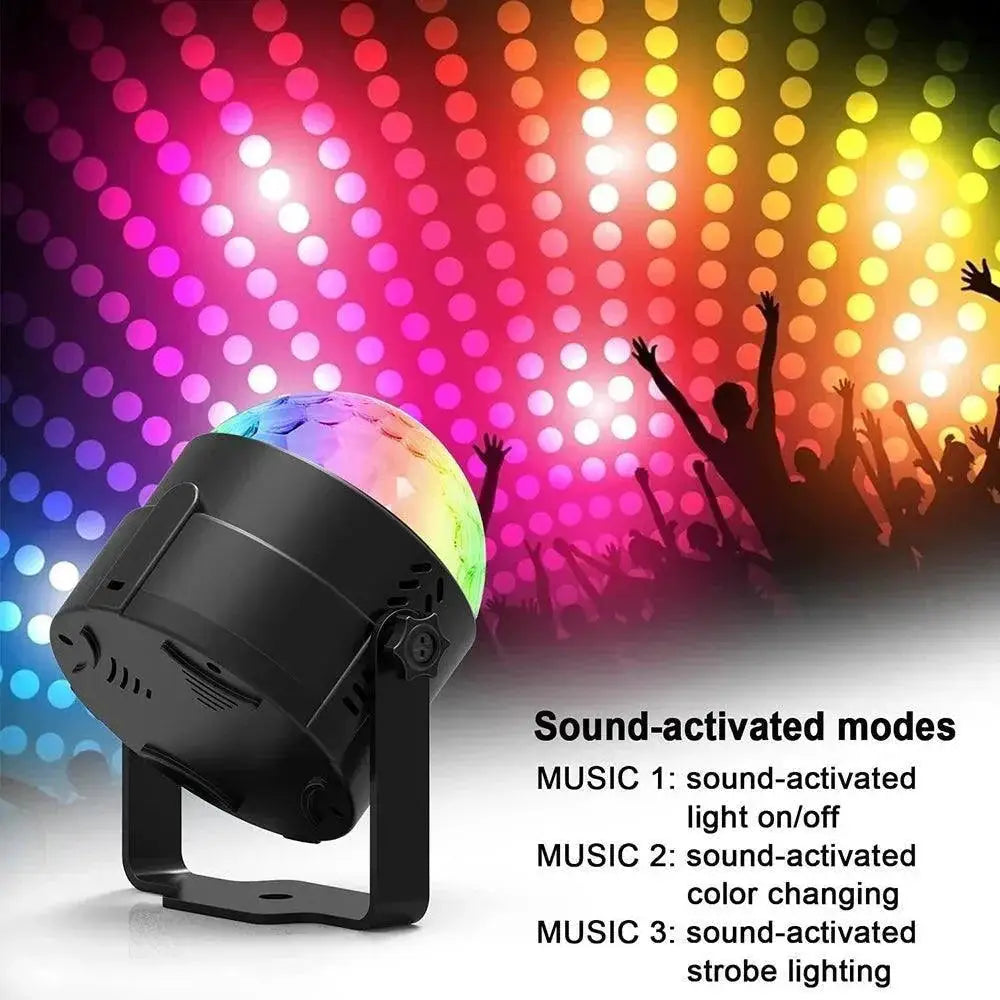 Sound Activated LED Party Light For Vibrant Events
