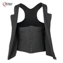 Qtree Men's Slimming Sauna Tank Top Body Shaper Vest