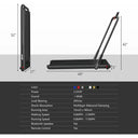 Dual Function Portable Walking Pad For Home And Office Fitness